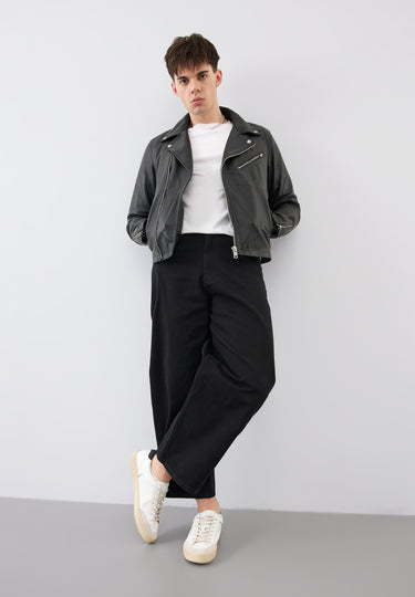 Ryder Leather Biker Jacket