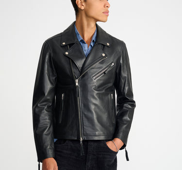 Ryder Leather Biker Jacket