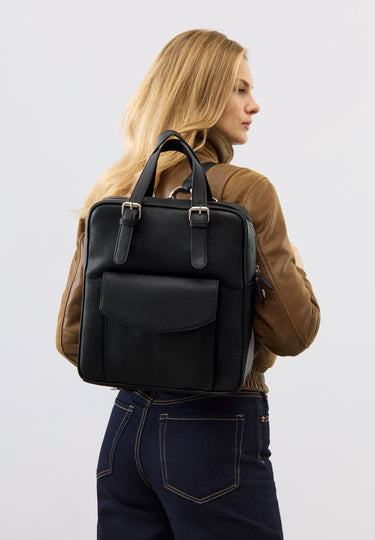 Shoreditch Leather Backpack