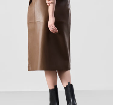 Simone Elasticated Waist Midi Skirt