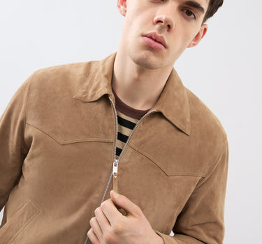 Theo Suede Jacket