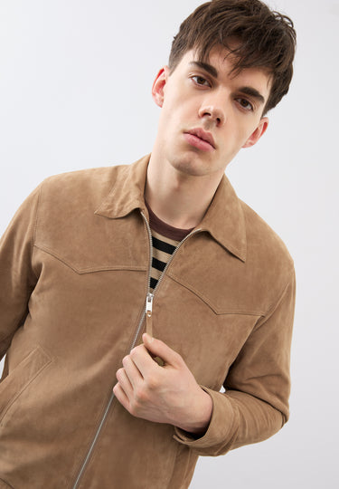 Theo Suede Jacket