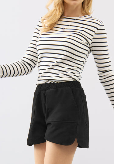 Tracie Suede Shorts