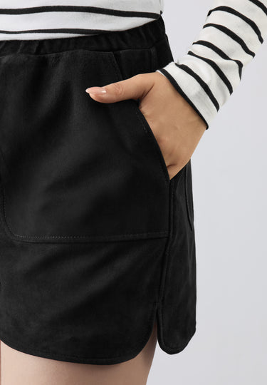 Tracie Suede Shorts