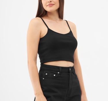 Cropped Ribbed Cami