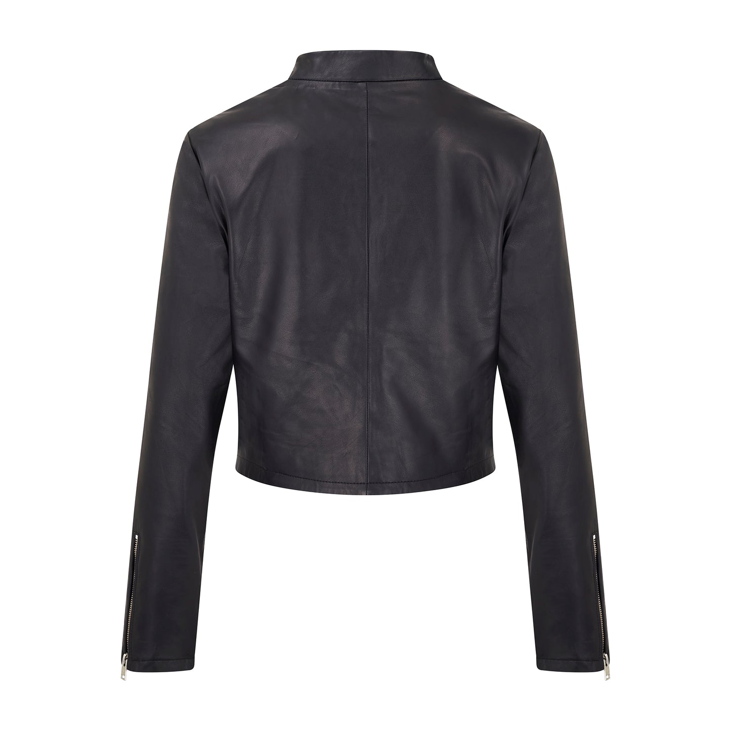 Real Leather Motto Racer Jacket