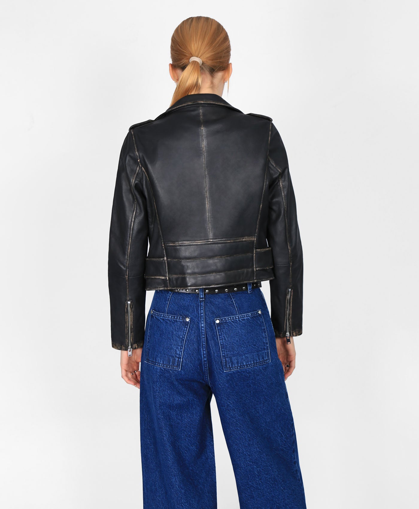 Cropped Sofia Biker