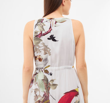 Floral Print Parachute Day Dress