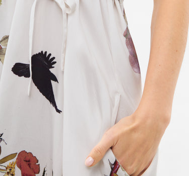 Floral Print Parachute Day Dress