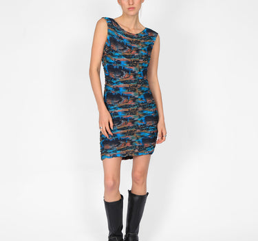 Whisper Mesh Mini Dress