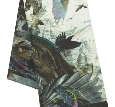 Paradise Silk Printed Scarf
