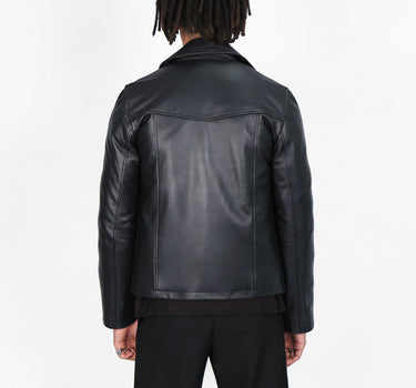 Western Leather Biker Jacket