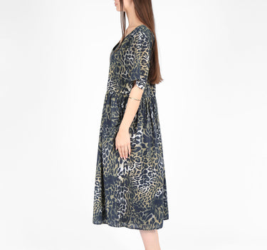 Savage Woven Midi Dress