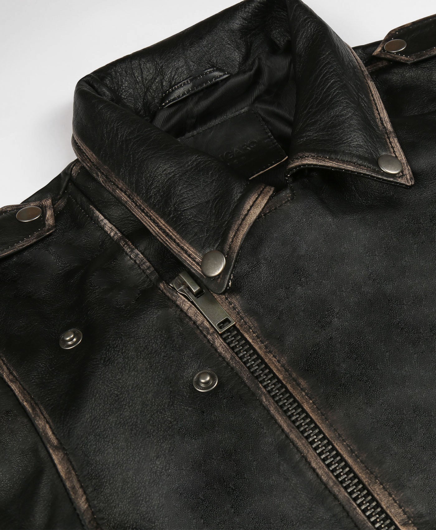 Blade Biker Antique Leather Jacket