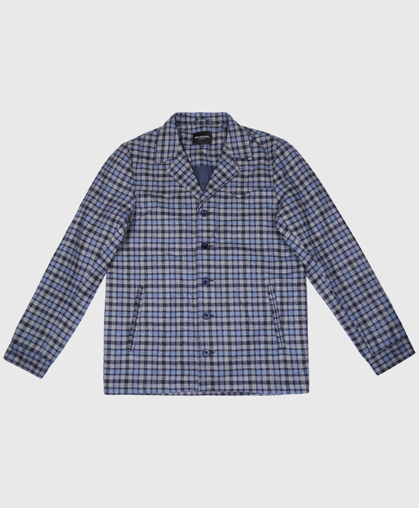 Overshirt In Blue Check