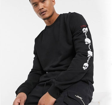 Skull Script Sweatshirt