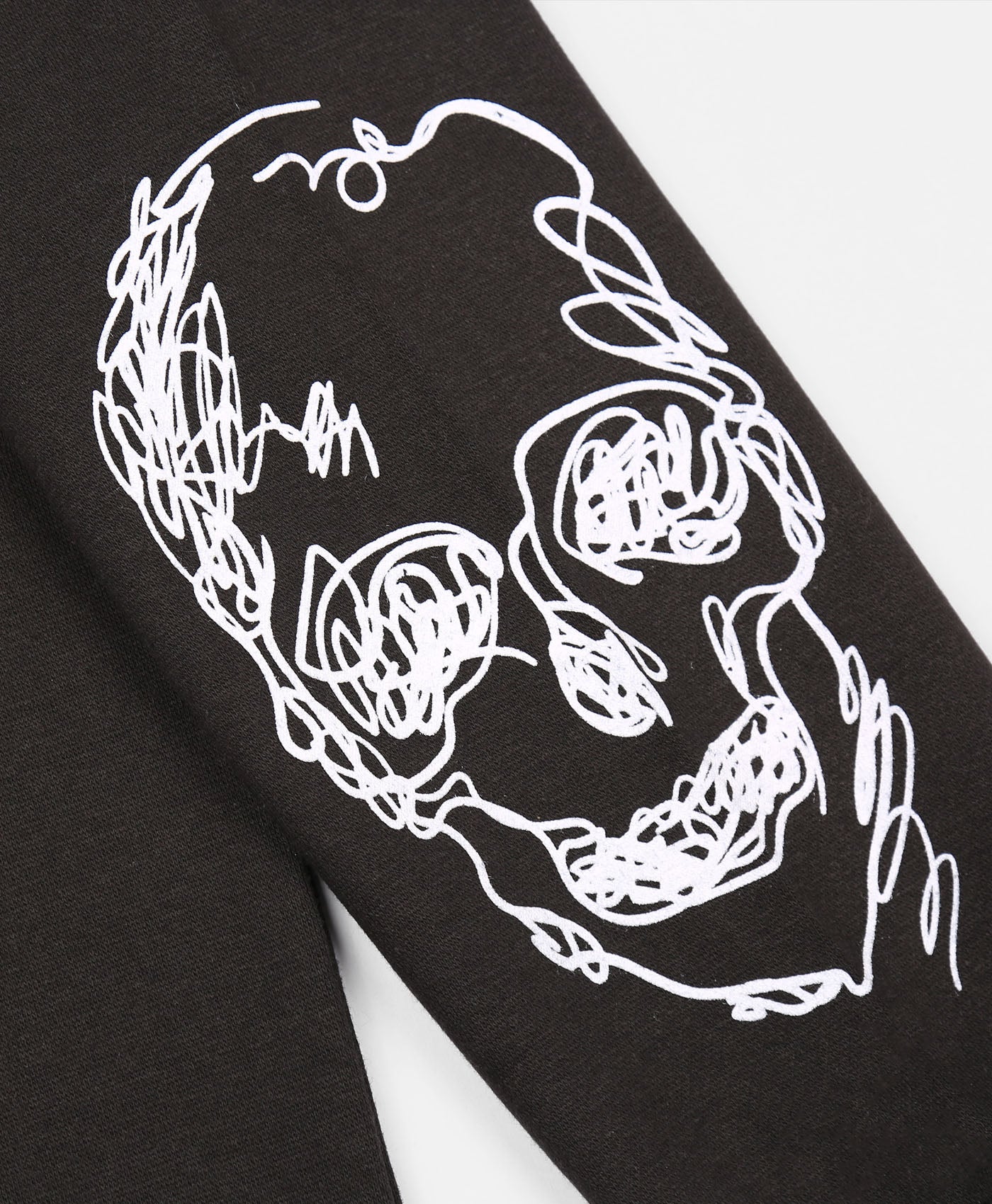 Skull Arm Crew Neck Sweat