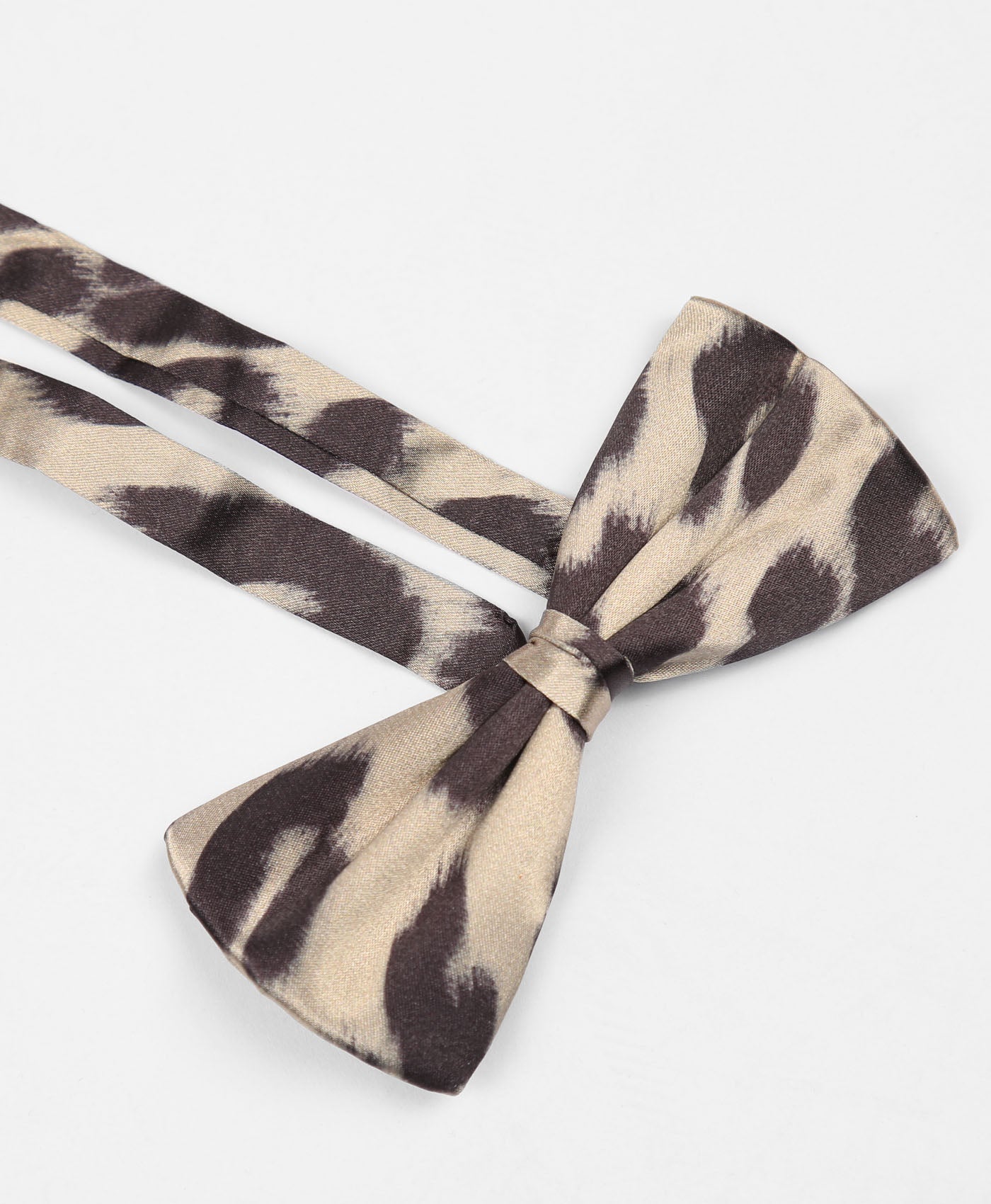 Blurred Leopard Bow Tie