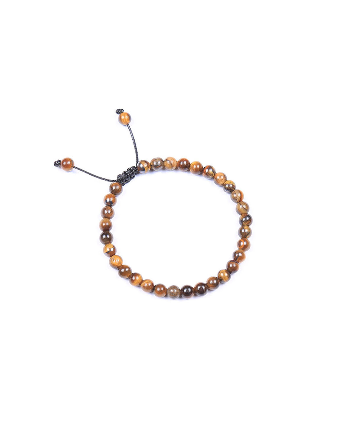 Stone Beaded Bracelet Iron Tiger