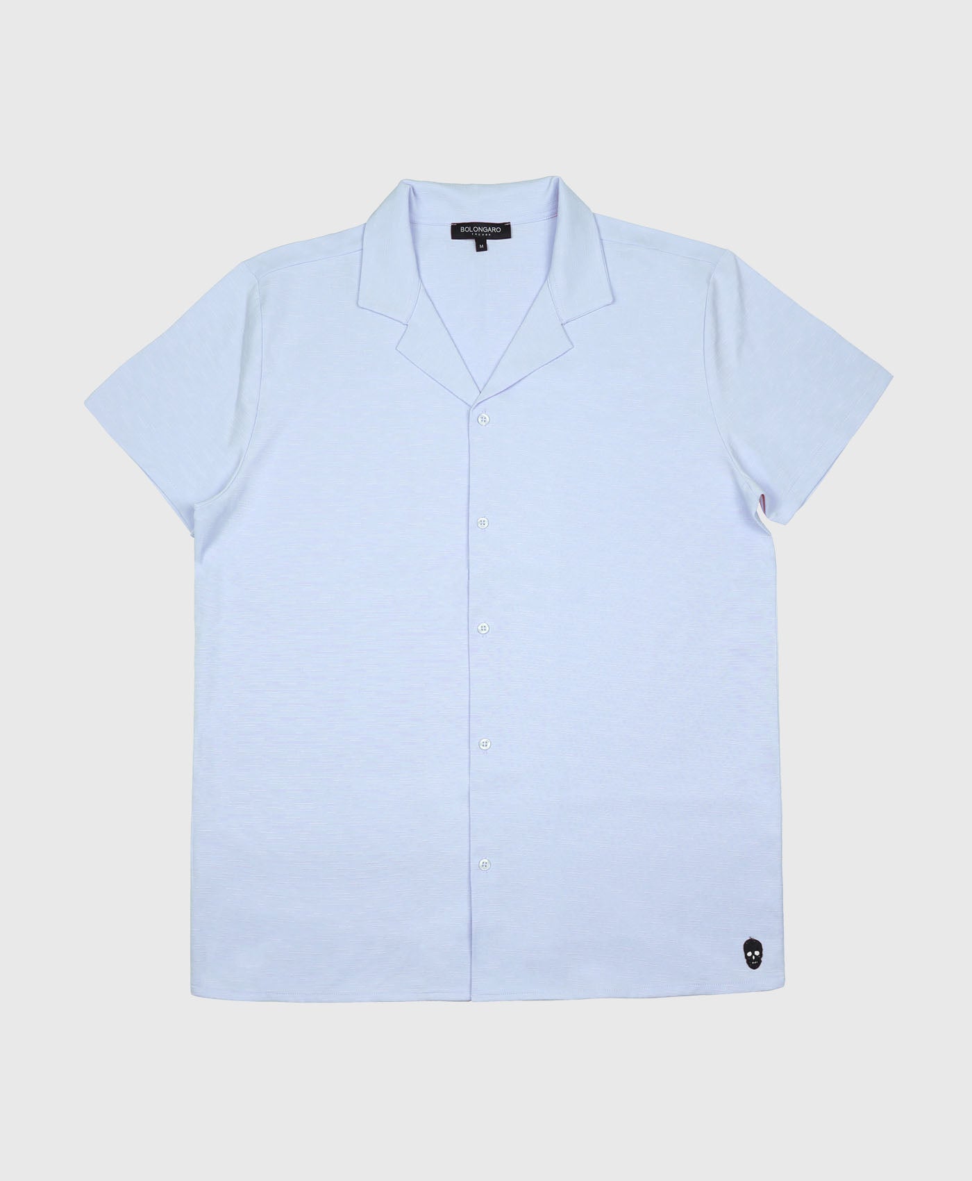 Texture Revere Shirt In Blue