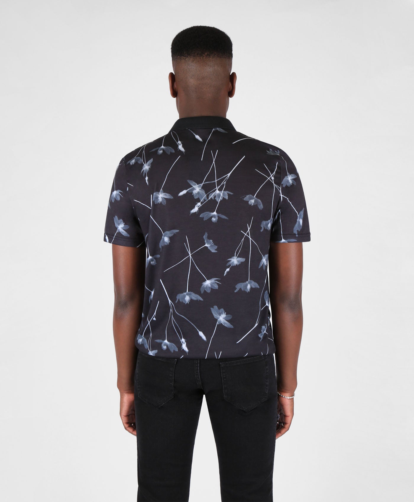 Wander Flower All Over Print Polo Shirt