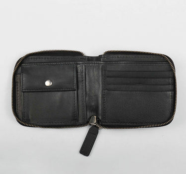 Leather Zip Wallet