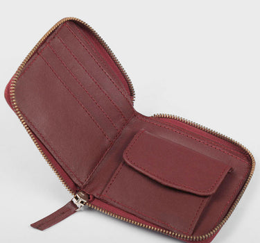 Leather Zip Wallet