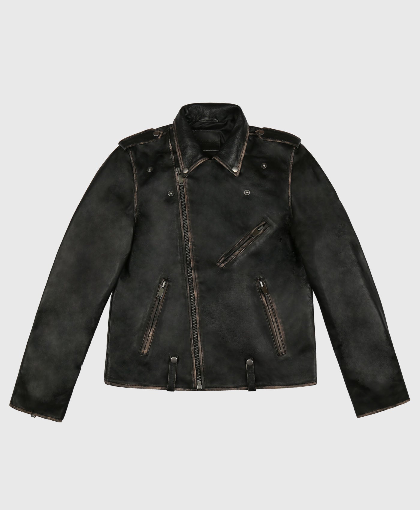 Blade Biker Antique Leather Jacket