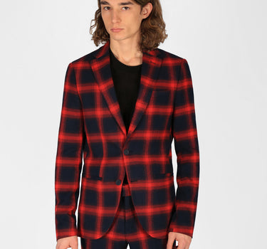 Buffalo Check Super Skinny Blazer