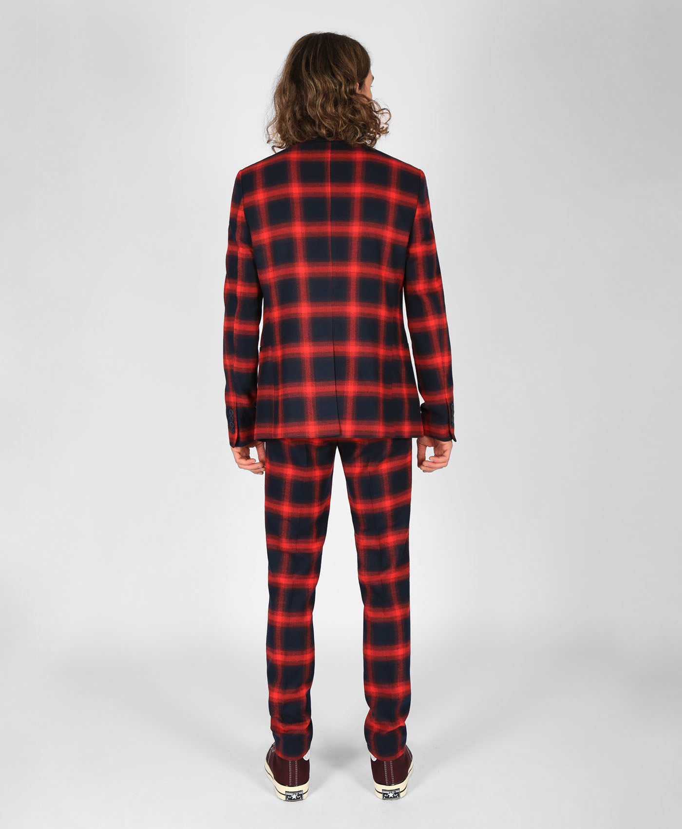 Buffalo Check Super Skinny Trousers