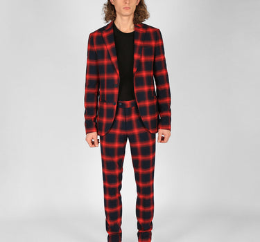 Buffalo Check Super Skinny Trousers