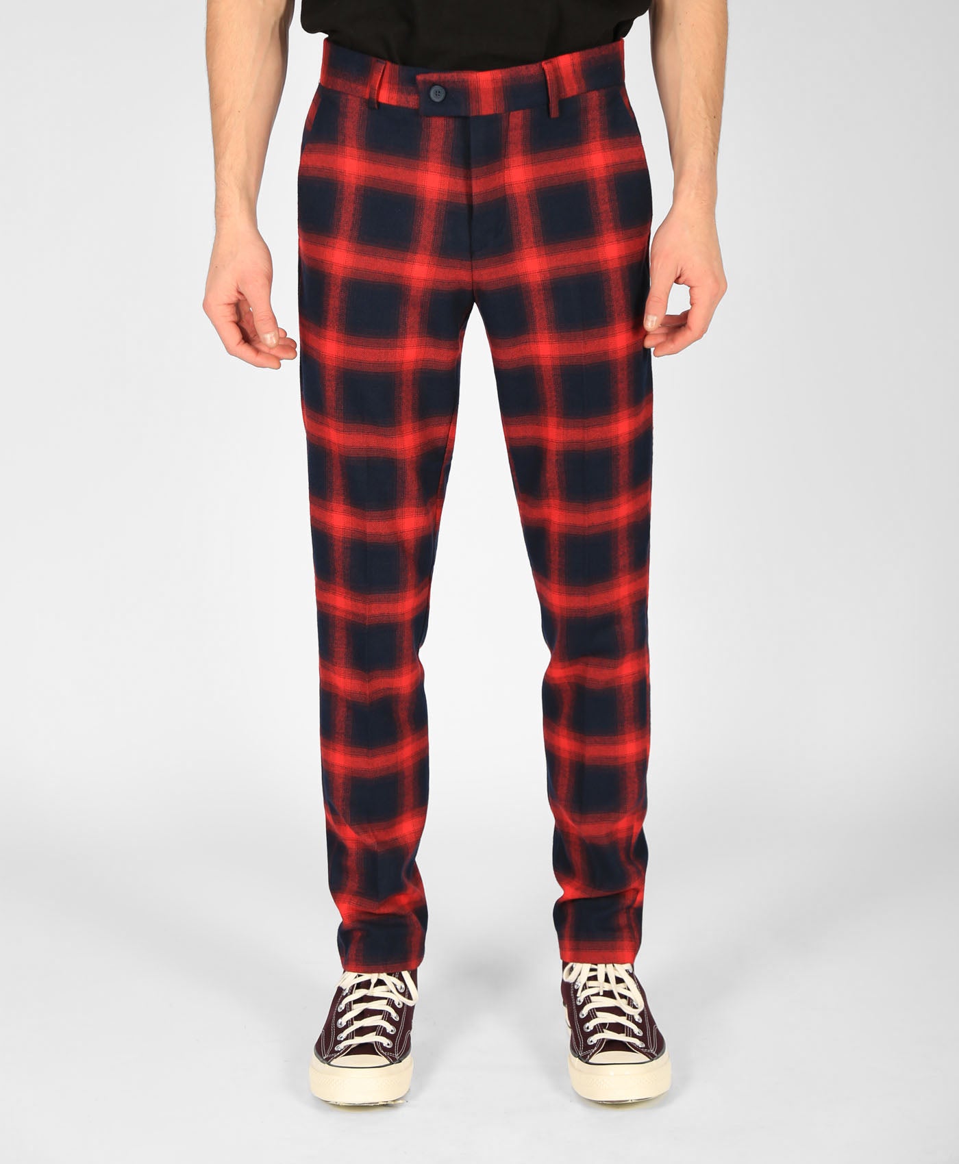Buffalo Check Super Skinny Trousers