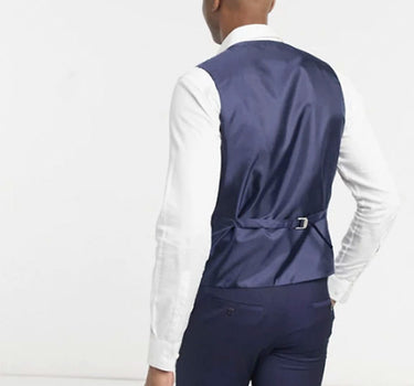 Buffalo Check Super Skinny Waistcoat
