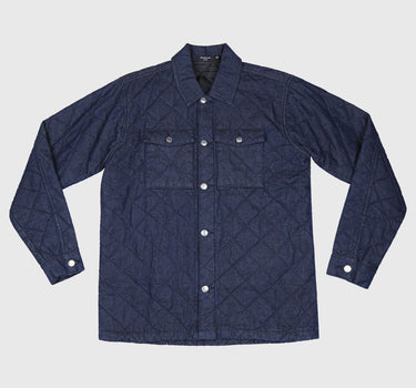 Button Up Shirt In Dark Denim