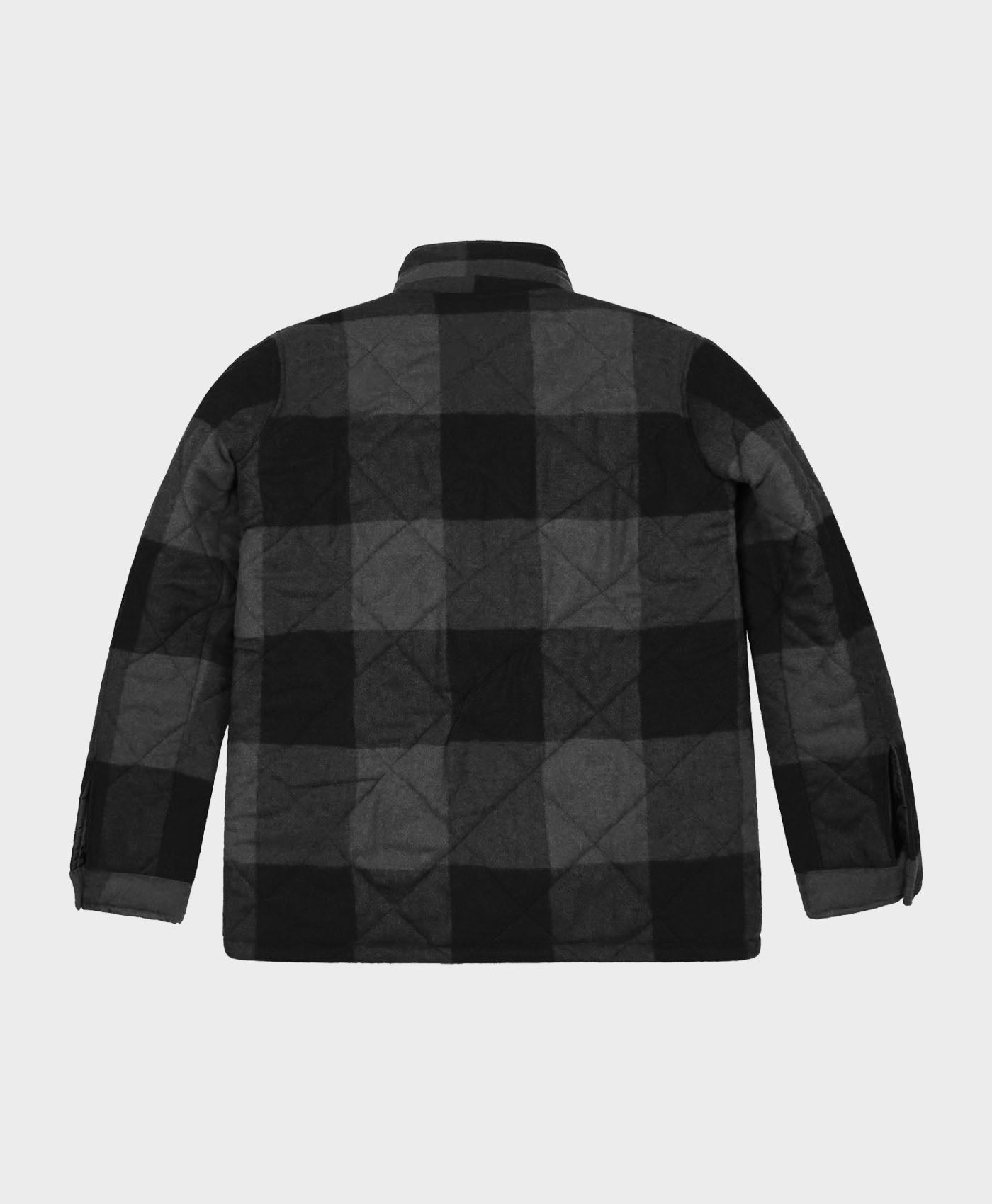 Checked Quilted Jacket In Multi