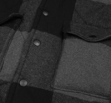 Checked Quilted Jacket In Multi