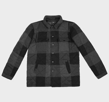 Checked Quilted Jacket In Multi