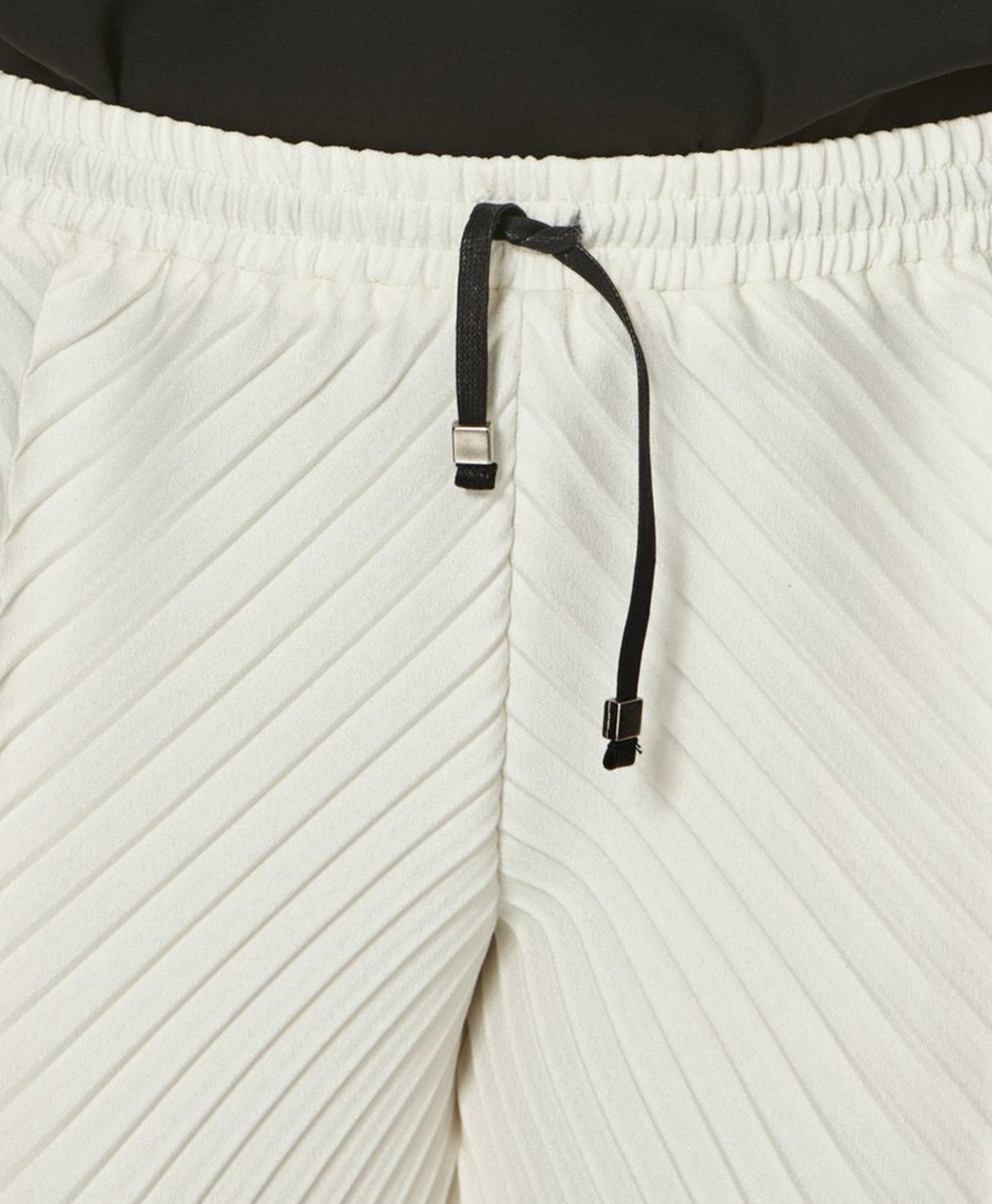Artemis Chevron Trousers in White