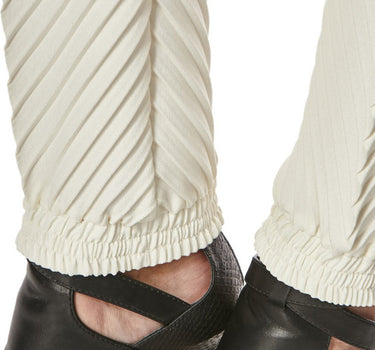 Artemis Chevron Trousers in White