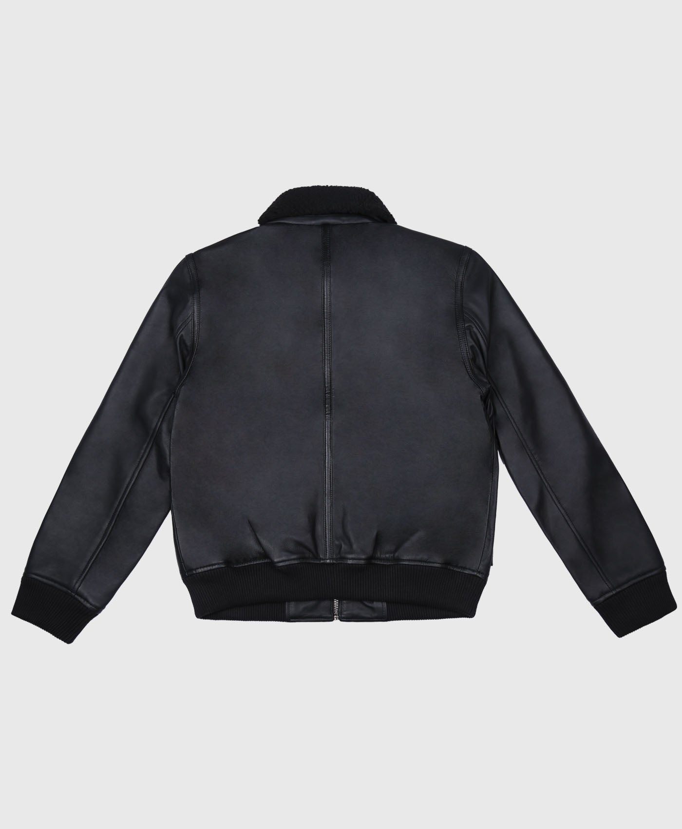 Colton Leather Bomber Jacket