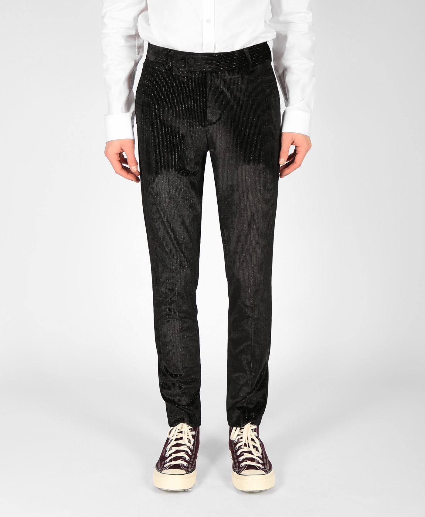 Cord Skinny Suit Trousers
