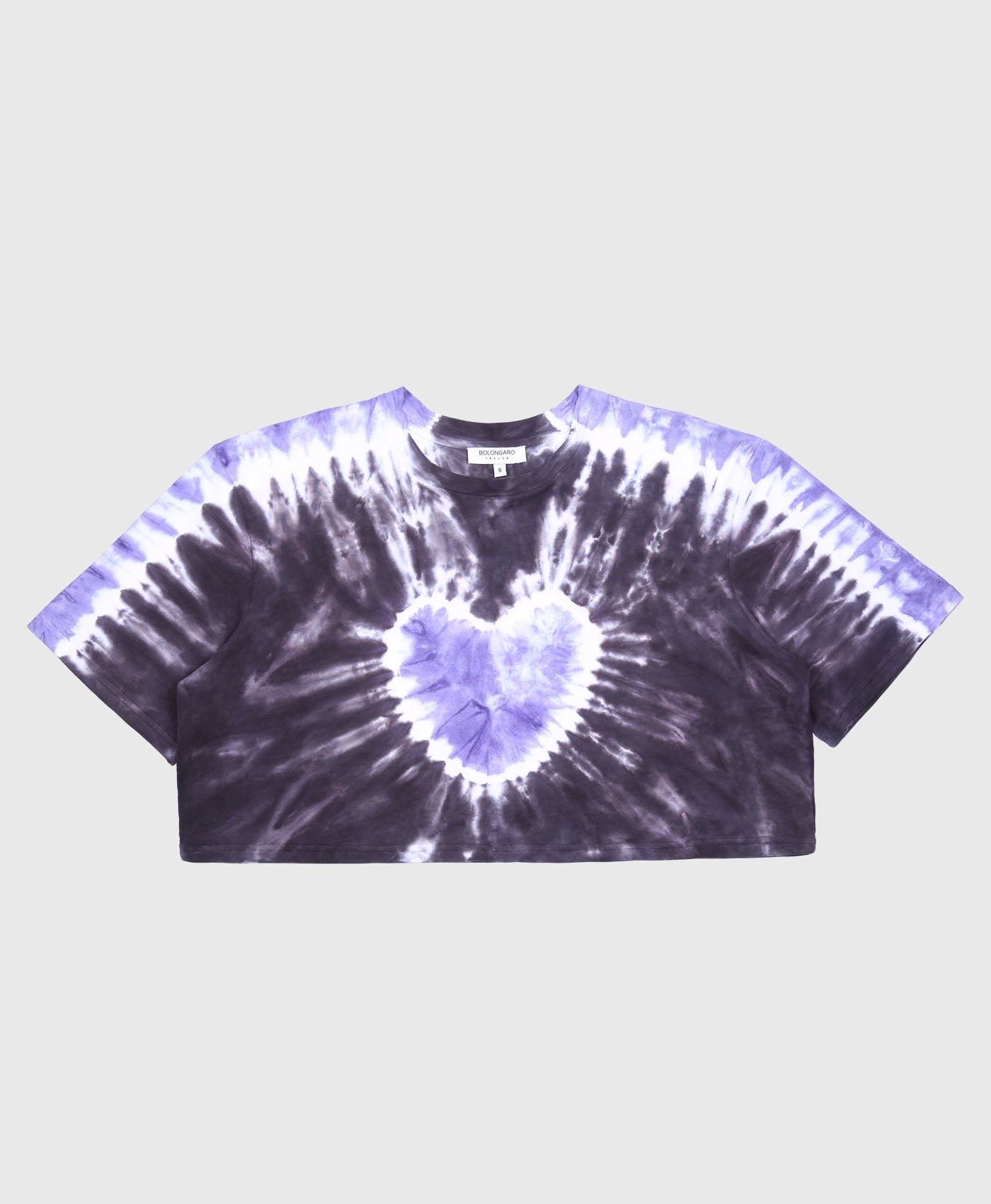 Cropped T-shirt In Tie Dye