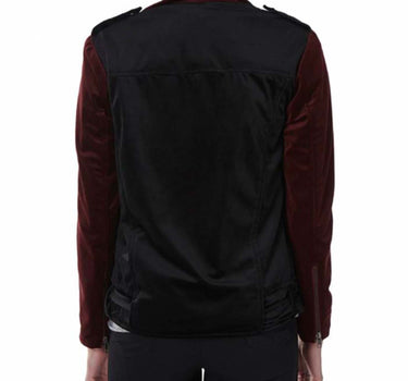 Vortex Velvet Biker Jacket