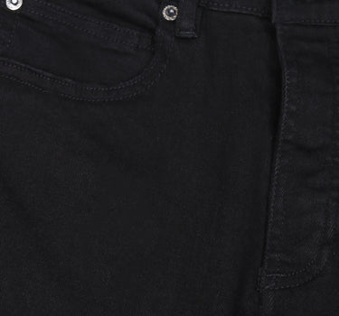 Skinny Fit Knee Panel Jeans In Black