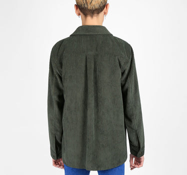 Worker Cord Shirt In Khaki