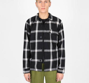Checked Utility Overshirt