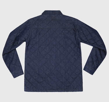 Button Up Shirt In Dark Denim