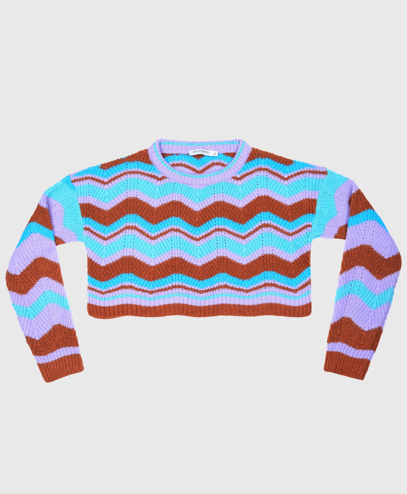 Cropped Oversized Jumper