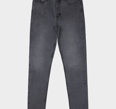 Skinny Fit Washed Black Jeans