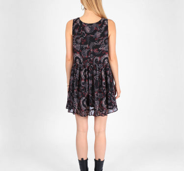 Mystic Paisley Smock Dress